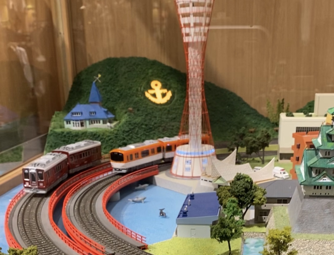 阪急百貨店うめだ本店11階でジオラマ運転｜きろくこむ