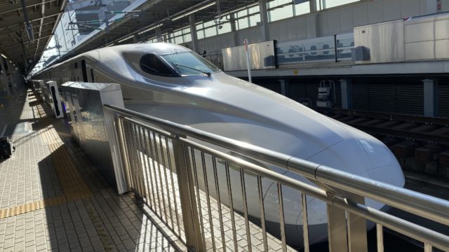 【新大阪駅】入場券を使って新幹線をひたすら見るだけという嗜み